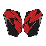 NZNVKCFL For SUZUKI GSXR600 GSXR750 GSX-R 600 750 2011-2016 Motorcycle Side Tank Pad Protection Knee Grip Anti-slip(clor1)