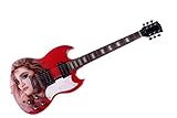 Madonna Autographed Signed SG Style Guitar UACC RD COA PSA AFTAL
