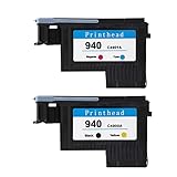 Denash Printheads for HP Officejet pro8000/8500/8500A Series, Print Head Smooth Printing No Paper Jam Printer Ink Printheads(CMYK)