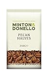 Minton & Donello - Pecan Halves, Fresh & Crunchy, Source of Healthy Fats, 250g