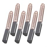 Motor Brush Replacement Set of Six for Stand Mixers W10380496 9706416 Fits Many Kitchen Appliances