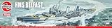 Airfix Vintage Classics Set - A04212V HMS Belfast - Plastic Model Ship Kits for Adults & Children 8+, Set Includes 250 Pieces - 1:600 Scale Model Ship Set