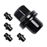 JAVOUKA 5pcs Carbon Steel Wheel Nuts Set, For Range Rover Sport 2005-2013, For Land Rover Discovery 3/4 2004-2014, For Range Rover l322 2006-2012, M14 x 1.5 Locking Wheel Lug Nuts, 22mm Hex