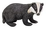 Real Life Woodland Badger | Highly Detailed Frost Resistant Resin Home or Garden Decoration | XRL-BADG-D
