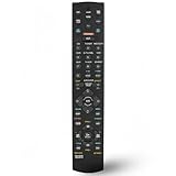 Universal Replacement Remote Control for Yamaha RAV206 RAV210 RAV204 V4731900 V4297600 HTR-5250 RX-V596 RX-V596RDS V6940901 RX-V420 RX-V520 RAV205 AV A/V Receiver