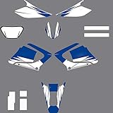 MXP Graphics 3M Custom Motorcross Stickers Motorcycle Decals Graphics Kit for Yamaha DT X 125 2004-2007