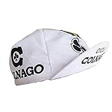 Retro cycle team cap Vintage fixie Colnago Cicli White