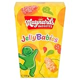 Maynards Bassetts Jelly Babies Sweets, Soft Fruity Jelly Candies, 350 g Sharing Box (Pack of 1)