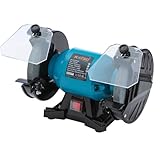 KATSU Tools Bench Grinder 150W 150mm 6 Inch Coarse and Fine Grinding Wheels, Electric Bench Grinder Sander Polisher for Grinding, Polishing and Sharpening