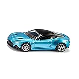 siku 1582, Aston Martin DBS Superleggera, Toy car, Metal/plastic, Blue, Openable doors, Sports rims with rubber tyres