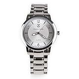 Inconnu CXL Men's Quartz Watch with Silver Dial 40 mm and Silver Alloy Strap CXLS18036