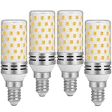 E14 LED Bulb 10W 1800LM , E14 Small Edison Screw Light Bulbs, Class-C Ultra-Efficient (SES) Warm White 3000K, 180W Incandescent Equivalent, Non-Dimmable, SES Corn Light for Home Lighting, Pack of 4