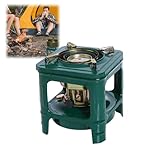 Kerosene Stove - Portable Camping Stove,Lightweight 8-Wicks Camp Stoves,Indoor/Outdoor Heater and Cooker for BBQ Picnic Camping Hiking