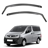 ISPEED Wind Deflectors for Nissan NV200 / e-NV200 2009-2025 2pc Set Accessories - Keep Your Car Ventilated in Rain - Reduce Wind Turbulence - Tinted In-Channel