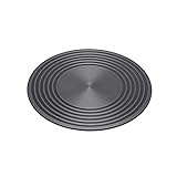 QOTSTEOS Heat Diffuser for Gas Stove, Reducer Flame Guard Simmer Ring Plate Non-Stick Hob Ring Plate for Gas Stove Glass Cooktop Converter, Induction Adapter Plate (size:24x0.4cm)