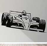 Formula One Race Car Wall Art Decal Sticker Mural Decor Motto Quote Sports F1 Racer