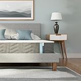 Summerby Sleep King Size Three Zone Memory Foam and Coil Spring Hybrid Mattress , Size 150 x 200cm , White