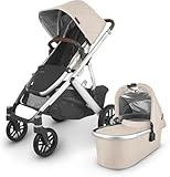 UPPAbaby Vista V2 Pushchair – Declan – All in One, Convertible Baby Stroller, Includes Carry Cot & Toddler Seat, Pushchair Accessories, One Step Fold, Suitable from Baby to Toddler