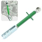 HECASA 3 Point Lift Link Compatible with John Deere 870 970 1070 Replacement for AM877572 Tractors Hitch Lift Top Link Green Silver