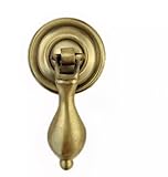 SCORPIO HARDWARE Antique Brass PEAR Drop Pull Handle Cabinet Drawer Kitchen Furniture Pull 70MM