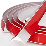 3 Meters (20×15mm) Double-Sided Wide Self-Adhesive Silicone Quadrant Trim – Laminate Floor Beading,Skirting Board Cover,Flexible Moulding Caulk,Coving for Ceilings,Countertops,Wall Corners