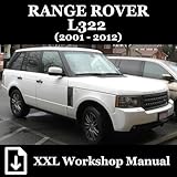 RANGE ROVER L322 (Model Years 2001-2012): XXL Workshop Manual / Repair / Service Manual # in English # pdf instant download # maintenance