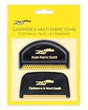 ZEFFFKA mere Fine Wool Clothes Sweater Multi-Fabric Garments De-Pilling De-Fuzzing Comb Lint Fuzz Balls Remover Pills Cleaner and Shaver