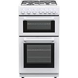 Electra 60cm Gas Cooker - White - A+ Rated
