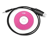 SUNDELY® USB Program Clone CAT Cable Cord Lead for Icom Radio IC-V8 IC-2730 IC-2730A IC-2820 IC-5100 IC-A6E IC-A24 IC-F4002 IC-M33 IC-M330GE IC-T10 Transceiver Walkie Talkie OPC-478 3.5mm 1-pin