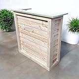 Home wooden bar, interior drink cabinet bar, 2 shelves, indoor drink bar, man cave