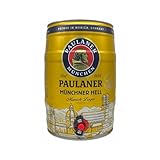 Paulaner Munchner Hell Premium German Lager 5ltr Mini Keg - 4.9% ABV