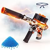Aktion Toys TEC-9 Gel Blaster Gun – Fully Automatic Electric Gel Blaster Pistol with 20,000 Water Beads, Recoil Action & Epic Design – Durable, Powerful & Fun for Teens & Adults 14+