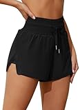 ATTRACO Women's 3" High Waisted Swim Board Shorts Quick Dry Beach Shorts with Pockets