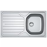 Franke Reno 90 1.0 Bowl Stainless Steel Inset Reversible Kitchen Sink