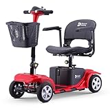 Discover Mobility Rider 4mph Portable Buggy Vehicle with Splitting Function 12AH (Red)