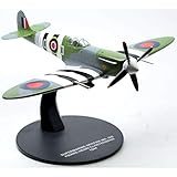 atlas editions Supermarine Spitfire MK1XB Pierre Henri Clostermann 1944 WW11 aircraft 1:72 scale diecast model