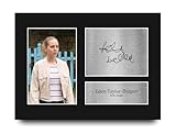 HWC Trading Eden Taylor-Draper Emmerdale Belle Dingle Gifts Printed Signed Autograph Picture for TV Show Fans - A4