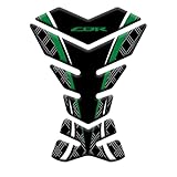 SAIQIAFC Tank Pad Protector 3D Stickers For HONDA CBR 1000 RR 1000RR CBR1000RR HRC Fairing Fender Decals Gas Fuel Oil Kit Knee Fireblade-9 Green