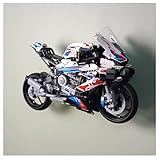 Wall mount compatible with Lego Technic BMW M 1000 RR 42130 | Display your model securely | Heavy Duty stainless steel | Bike NOT included