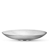 Georg Jensen Bernadotte Decorative Bowl in Silver - Mirror Polished Stainless Steel - Tableware by Sigvard Bernadotte - Low, 32 cm
