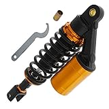 waltyotur Motorcycles Adjustable Air Shock Absorber Rear Suspension Damper 280 mm 11 Inch Replacement for Honda Yamaha Scooter 50cc 70cc