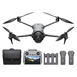 DJI Mavic 4 Pro Fly More Combo with DJI RC 2, Flagship Tri-Camera Drone with 100MP 4/3 CMOS Hasselblad Camera, 30km Video Transmission, 51-Min Max Flight Time, Charging Hub, and More
