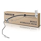 A-Premium Rear Driver Inner Brake Hydraulic Hose Compatible with Select Land Rover Models - Discovery 2017-2019, For Range Rover 2013-2019, For Range Rover Sport 2014-2019 - Replace# LR033365