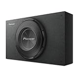 PIONEER TS-A3000LB Passive Subwoofer, Powerful Enclosure Subwoofer with 1500W Maximum Power, 30 cm, IMPP Membrane, Black, Continuous Output 400 W