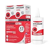 Hycosan Extra - Twin Pack - Eye Drops with Hyaluronic Acid for Soothing Relief of Severe and Persistent Dry Eyes - Contact Lens Compatible - Preservative Free - 2 x 225 Measured Doses