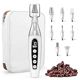 Professional Electric Nail File: Pedicure Sets for Feet & Hands Care with Electric Nail Drill, 8 Attachments for Pain-Free Trimming, Buffing & Shaping |10 Modes,Pedicure Tools & Nail Kit Manicure Set