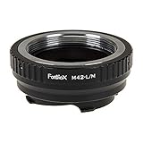 Fotodiox Lens Mount Adapter (Type 2), M42 (42mm x1 Thread Screw) Lens to Leica M-Series Camera, fits Leica M-Monochrome, M8.2, M9, M9-P, M10 and Ricoh GXR mount A12