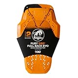 Furygan D3O FULL BACK FURY - Protection Fullback - D3O Technology – Motorcycle Back Protector & Jacket Fit – High Security and Comfort – Ergonomic - Morpho-Fit