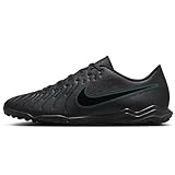 Nike Men's Tf Legend 10 Club Football Shoes, Black/Black-Deep Jun, 10
