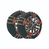WJWMAOXJ Snow Chains for Cars for VW Transporter T5 T5.1 2010-2015,Metallic Wheel Tyre Chain Traction Aid Anti Skid Traction Boards,B-8 strip Manganese steel tire width 205mm-225mm
